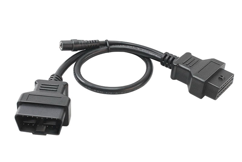 OBD2公母延長線帶電源