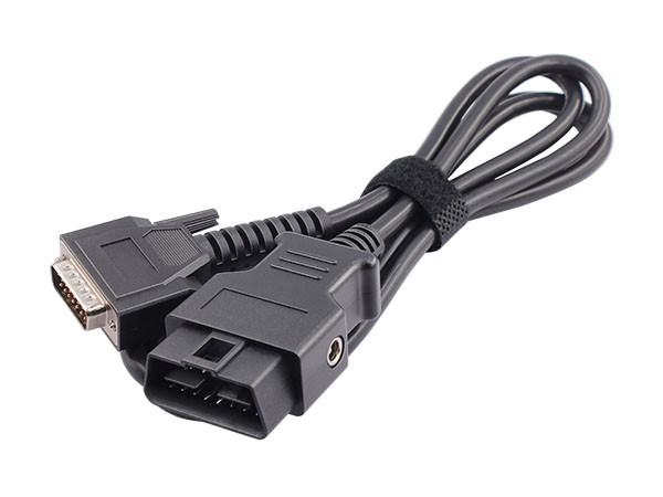 方孔OBD2-DB15帶一體DC電源接口測試主線
