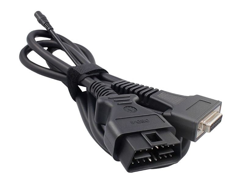 OBD2公頭-DB15帶DC接口測試主線